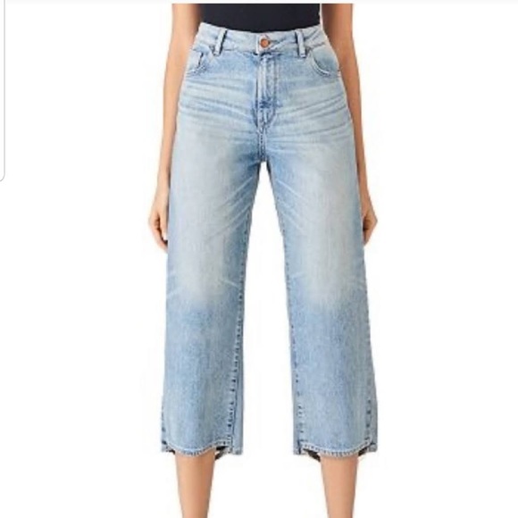 DL1961 Denim - DL1961 Light Wash Wide Leg Jeans Size 28